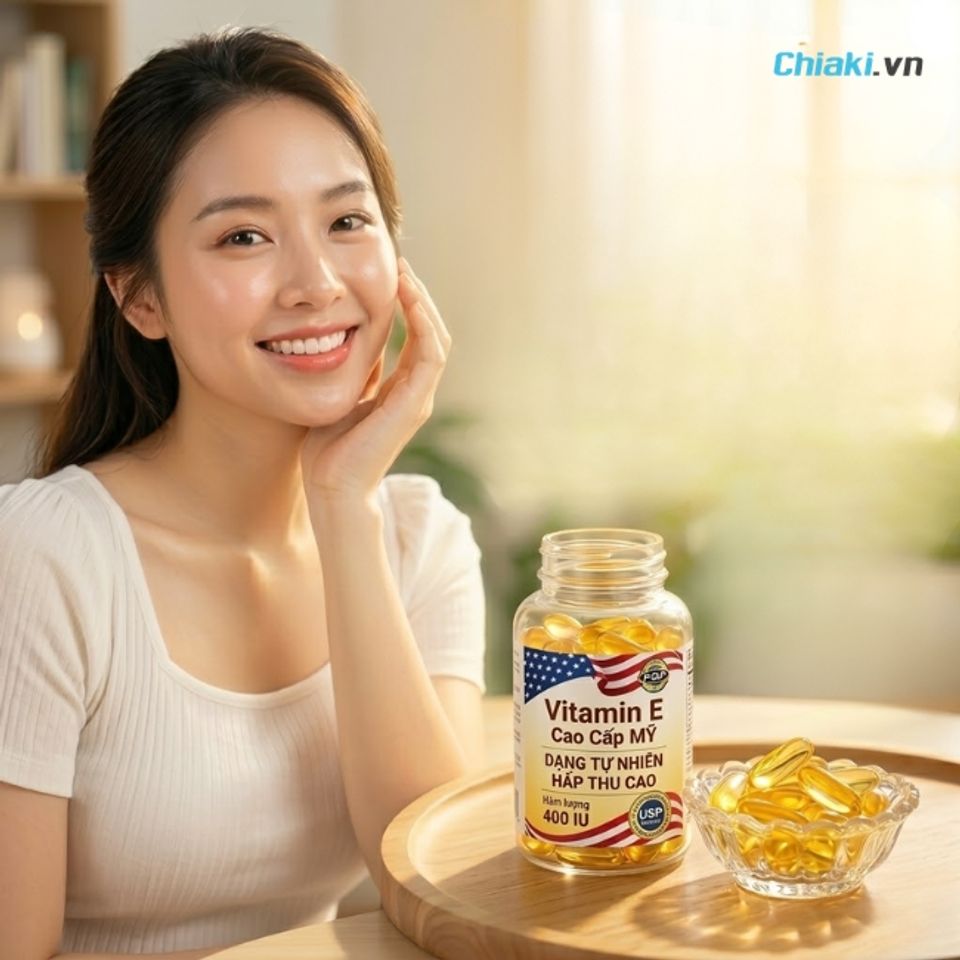Lựa chọn vitamin E Mỹ bởi ti&ecirc;u chuẩn khắt khe v&agrave; độ tin cậy cao