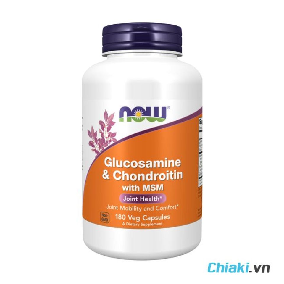 Now Glucosamine & Chondroitin with MSM của Mỹ
