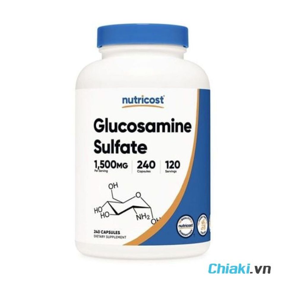 Vi&ecirc;n uống Nutricost Glucosamine Mỹ