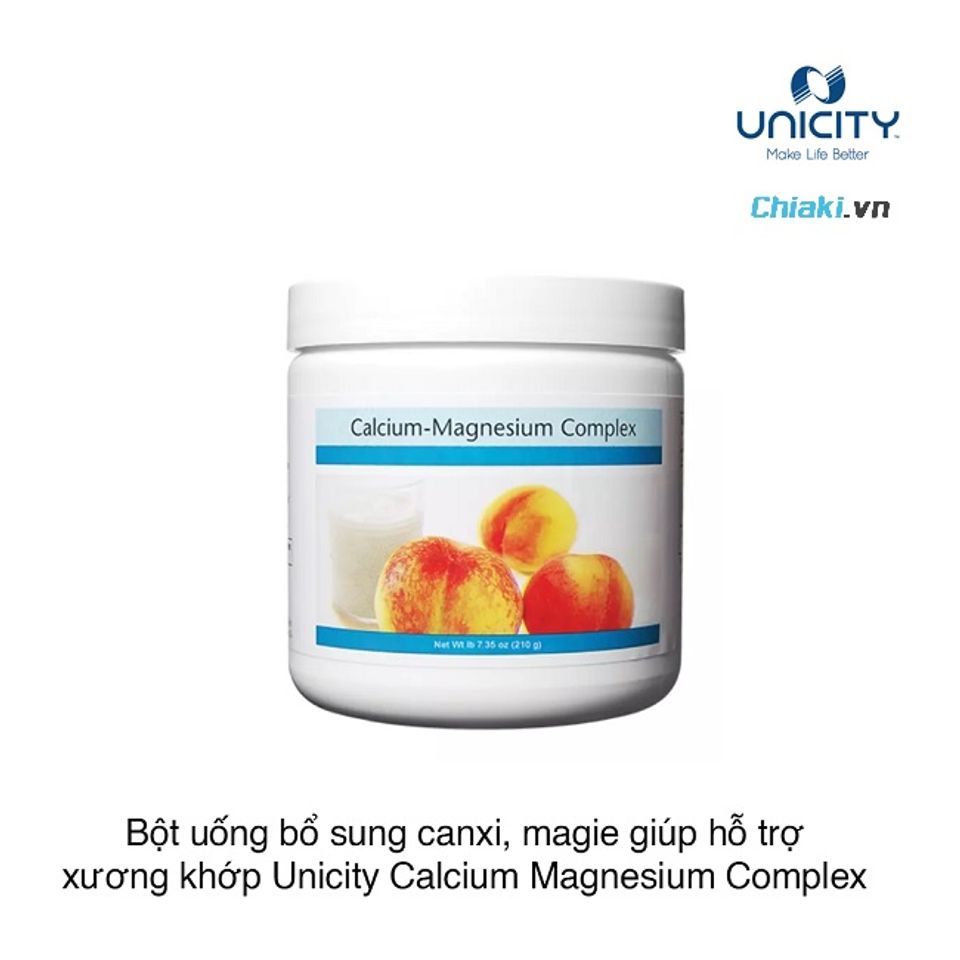 Canxi hữu cơ dạng bột của Mỹ Unicity hấp thụ ngay lập tức, hiệu quả r&otilde; rệt