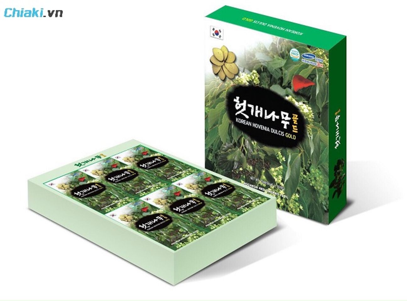 Nước uống Hovenia Dulcis Gold Pocheon phục hồi tế b&agrave;o gan, bảo vệ cơ thể