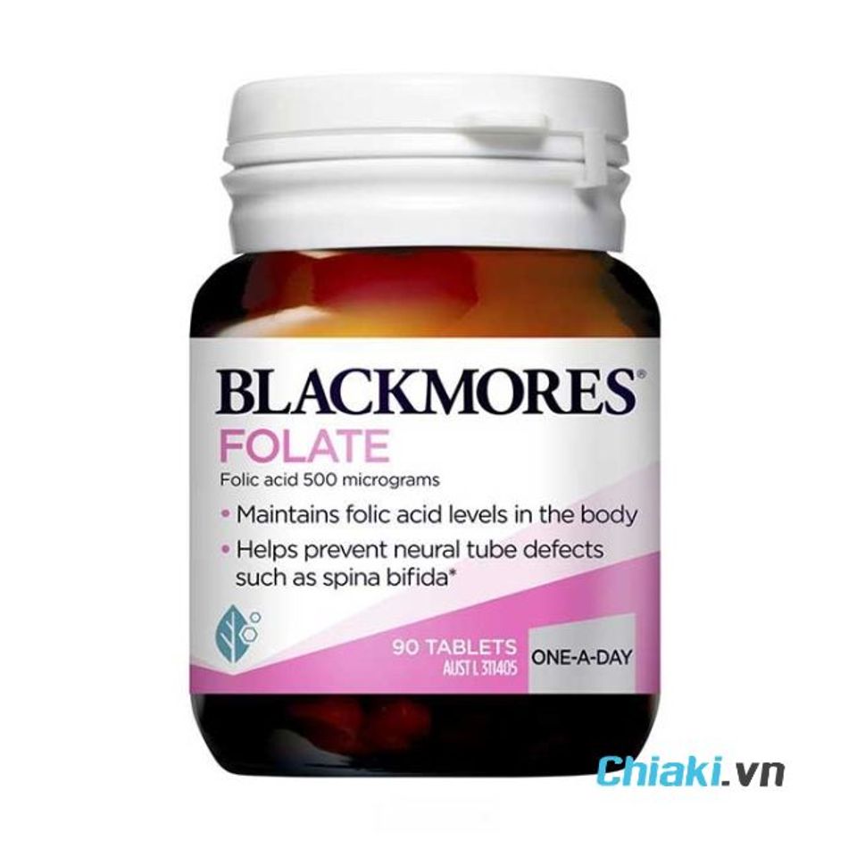 Thuốc bổ sung axit folic trước khi mang thai Blackmores