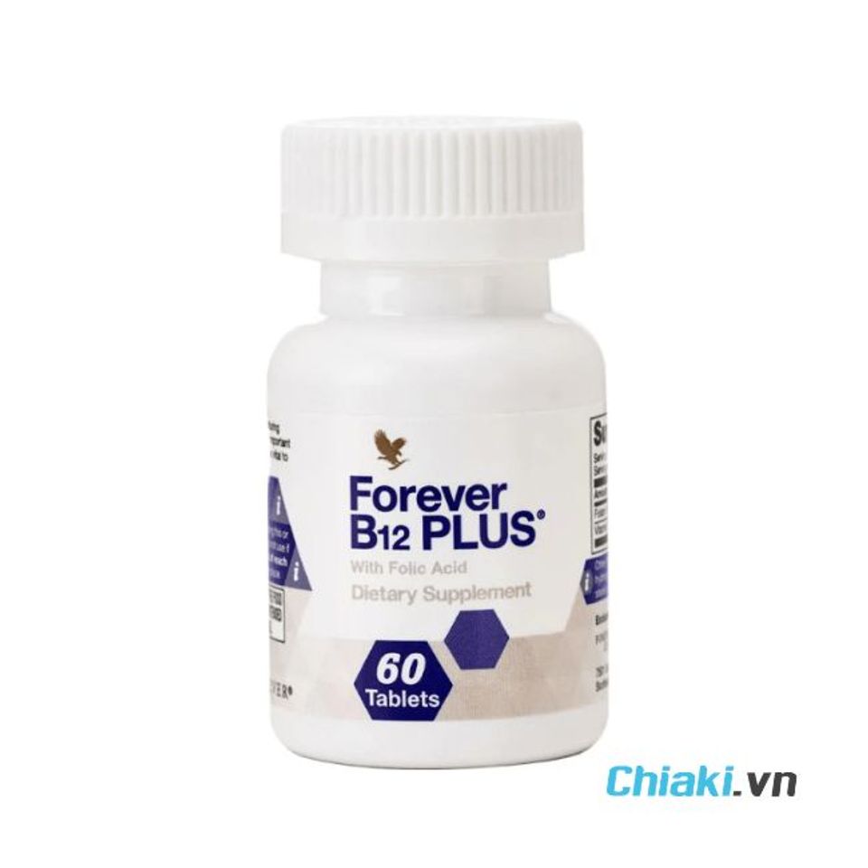 Thuốc Forever B12 Plus bổ sung axit folic trước khi mang thai