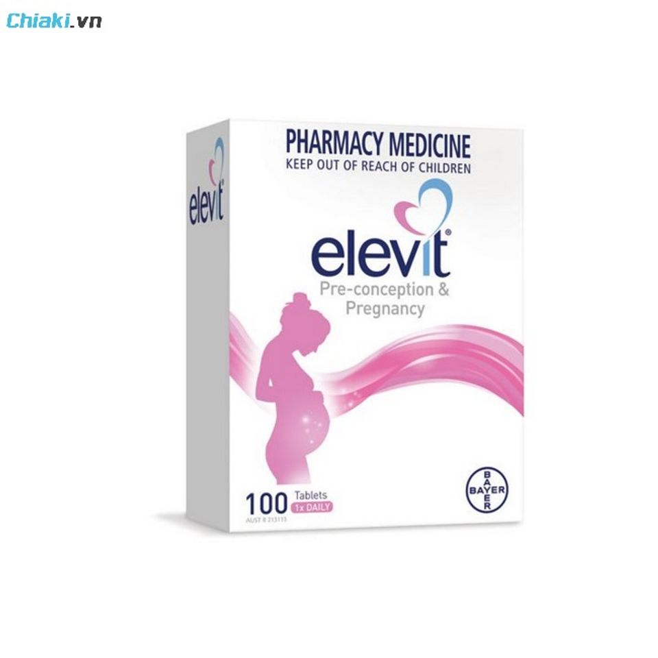 Vitamin tổng hợp cho mẹ bầu của &Uacute;c Elevit đ&aacute;p ứng nhu cầu dinh dưỡng tăng vọt khi chuẩn bị thụ thai, mang thai cho đến khi cho con b&uacute;
