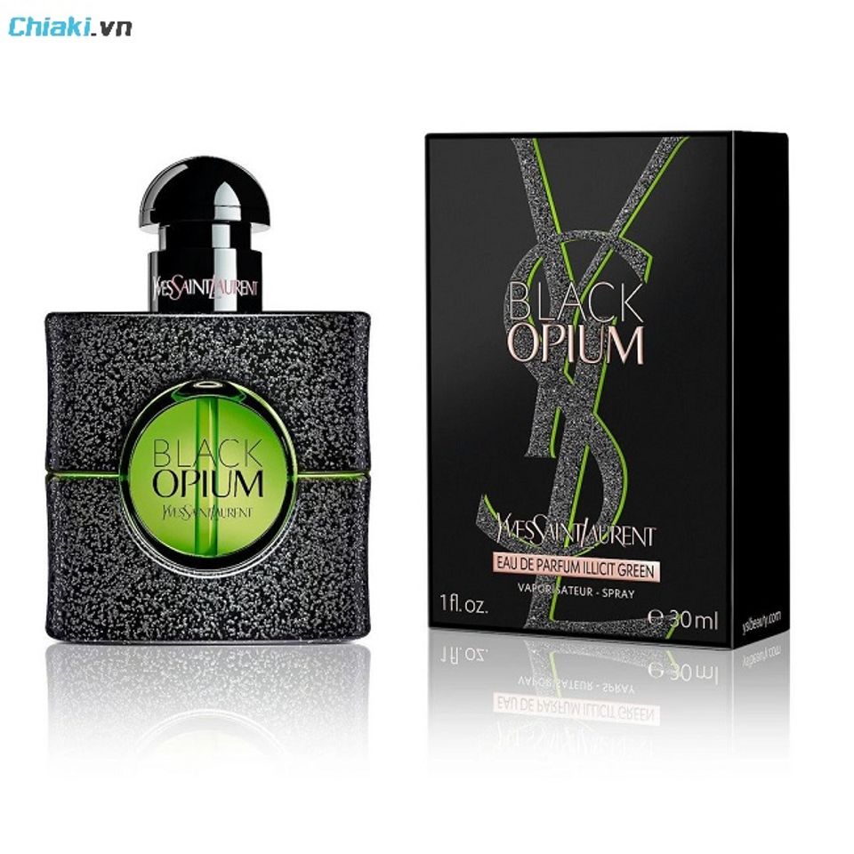Nước hoa YSL nữ Black Opium Illicit Green khẳng định tinh thần trẻ trung, ph&aacute; c&aacute;ch của người sở hữu
