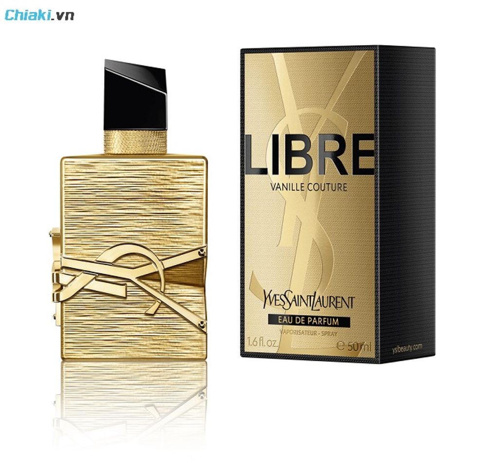 Nước hoa YSL Libre Vanille Couture cho nữ mềm mại bao bọc lấy cơ thể, gi&uacute;p n&agrave;ng c&ocirc;ng sở to&aacute;t l&ecirc;n thần th&aacute;i tự tin