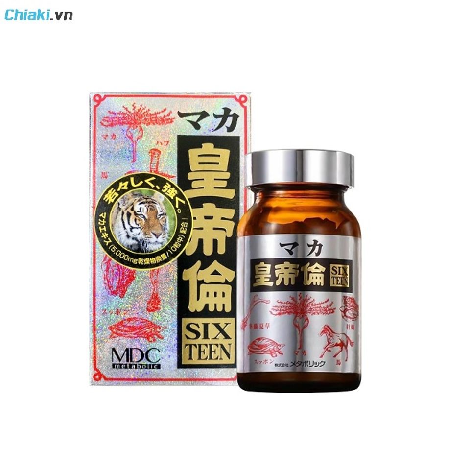 Thuốc bổ thận của Nhật cho nam Maka Sixteen đ&aacute;nh thức bản lĩnh ph&aacute;i mạnh v&agrave; tăng cường sức khỏe