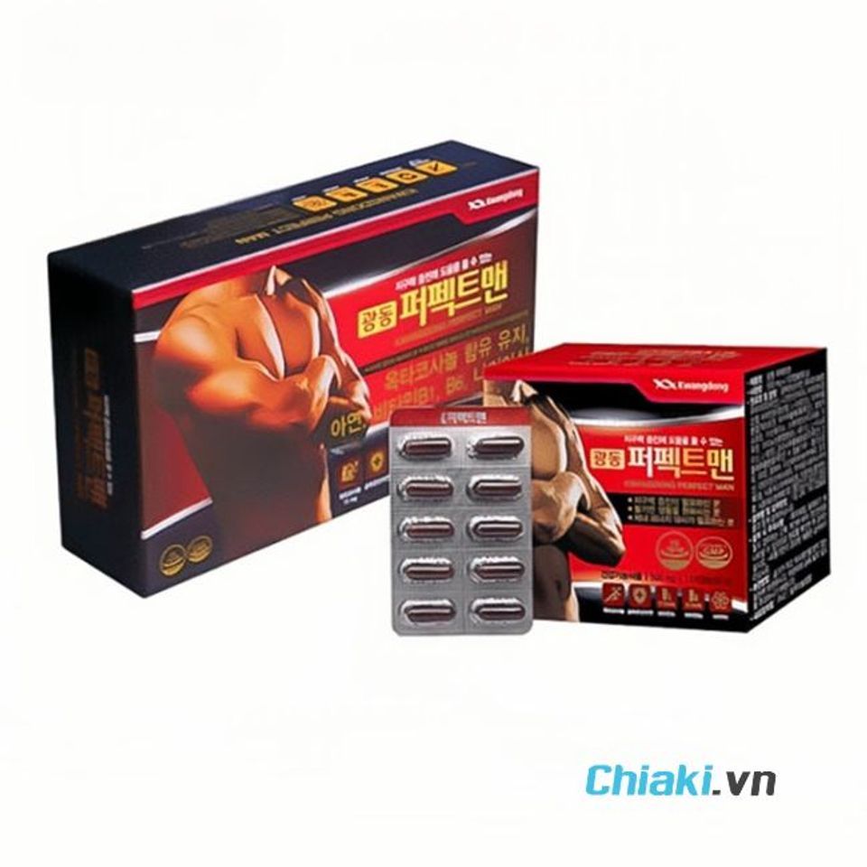 Thuốc bổ thận H&agrave;n Quốc Kwangdong Perfect Man