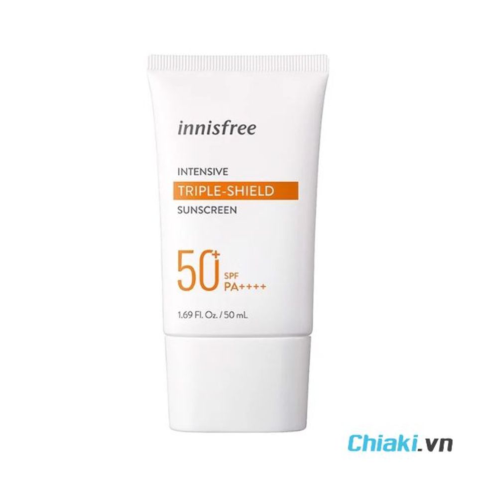 Kem chống nắng cho b&agrave; bầu n&acirc;ng tone Innisfree