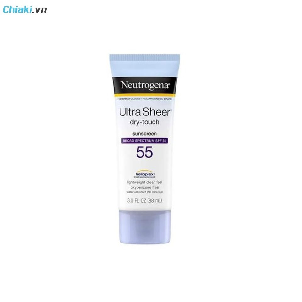 Kem chống nắng kh&ocirc;ng n&acirc;ng tone Neutrogena Ultra Sheer Dry Touch SPF 55