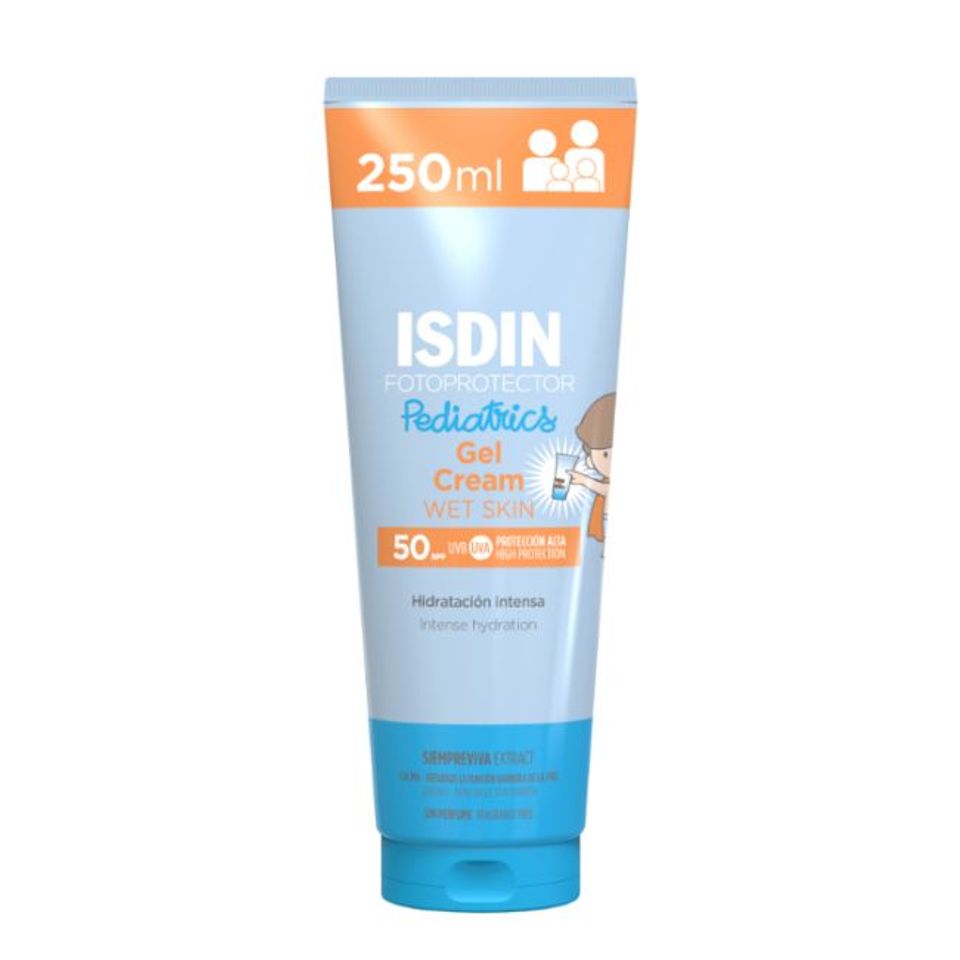 Kem chống nắng cho b&eacute; ISDIN Pediatrics Gel Cream Wet Skin