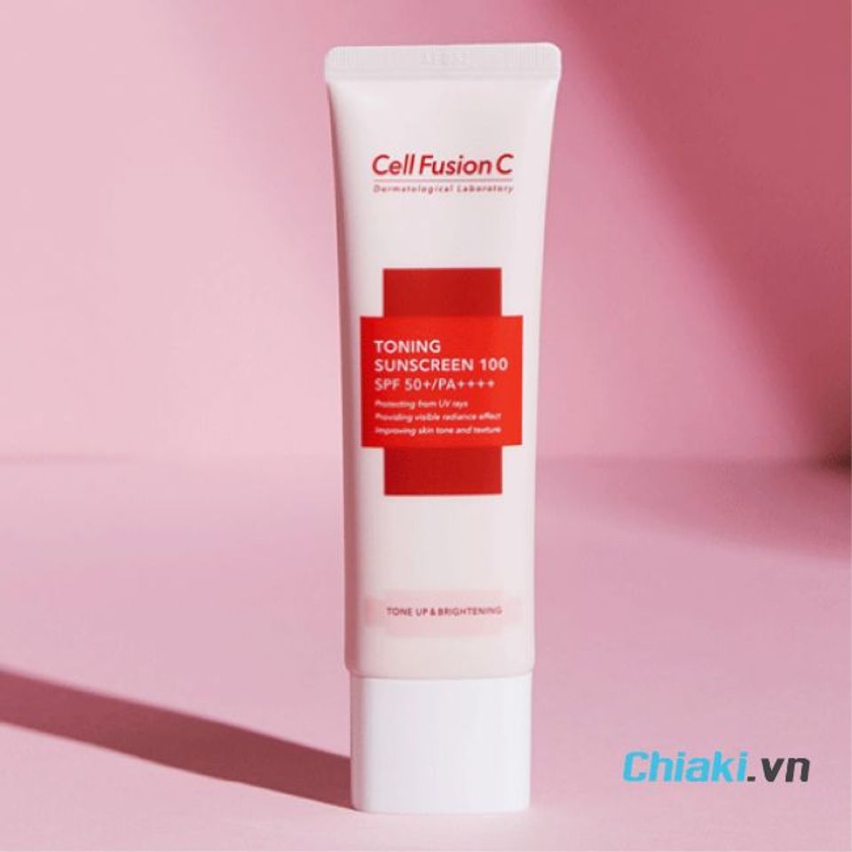 Kem chống nắng cho da thường Cell Fusion C Toning Sunscreen 100