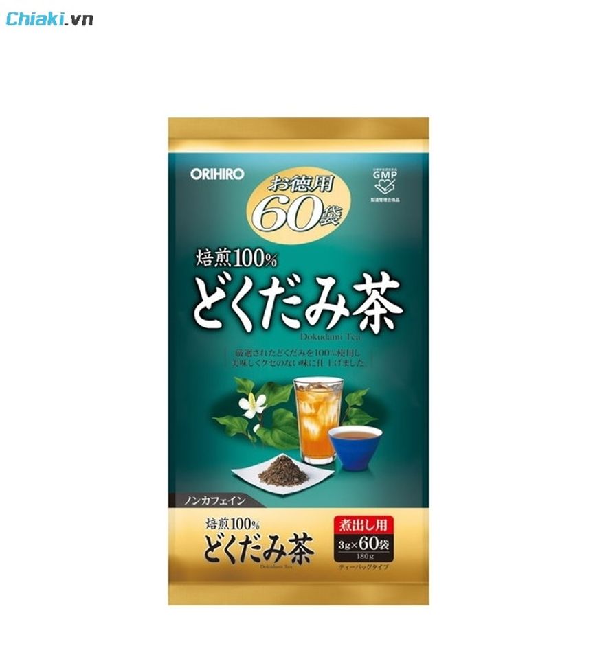 Tr&agrave; thải độc gan Orihiro diếp c&aacute; Nhật Bản&nbsp;hương vị thơm ngon, dễ uống v&agrave; v&ocirc; c&ugrave;ng tiện lợi