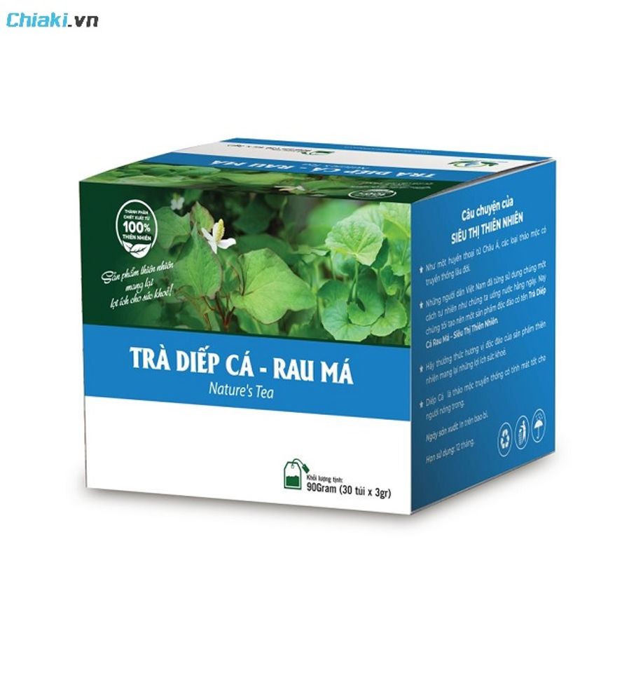 Tr&agrave; thải độc, m&aacute;t gan diếp c&aacute; rau m&aacute; Si&ecirc;u Thị Thi&ecirc;n Nhi&ecirc;n đ&agrave;o thải độc tố t&iacute;ch tụ, chăm s&oacute;c sức khỏe