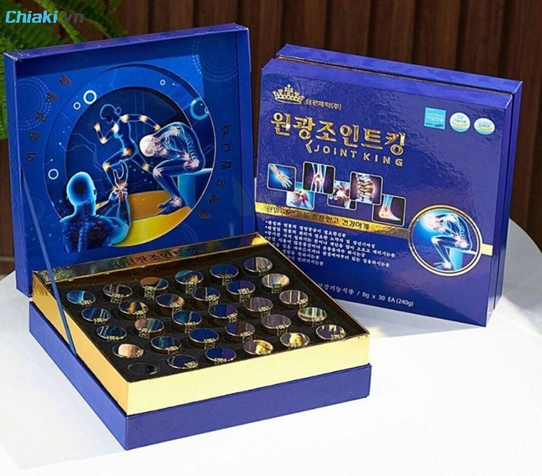 Vi&ecirc;n uống Joint King H&agrave;n Quốc k&iacute;ch th&iacute;ch sản sinh dịch nhầy tự nhi&ecirc;n, chấm dứt tiếng lục khục khi vận động