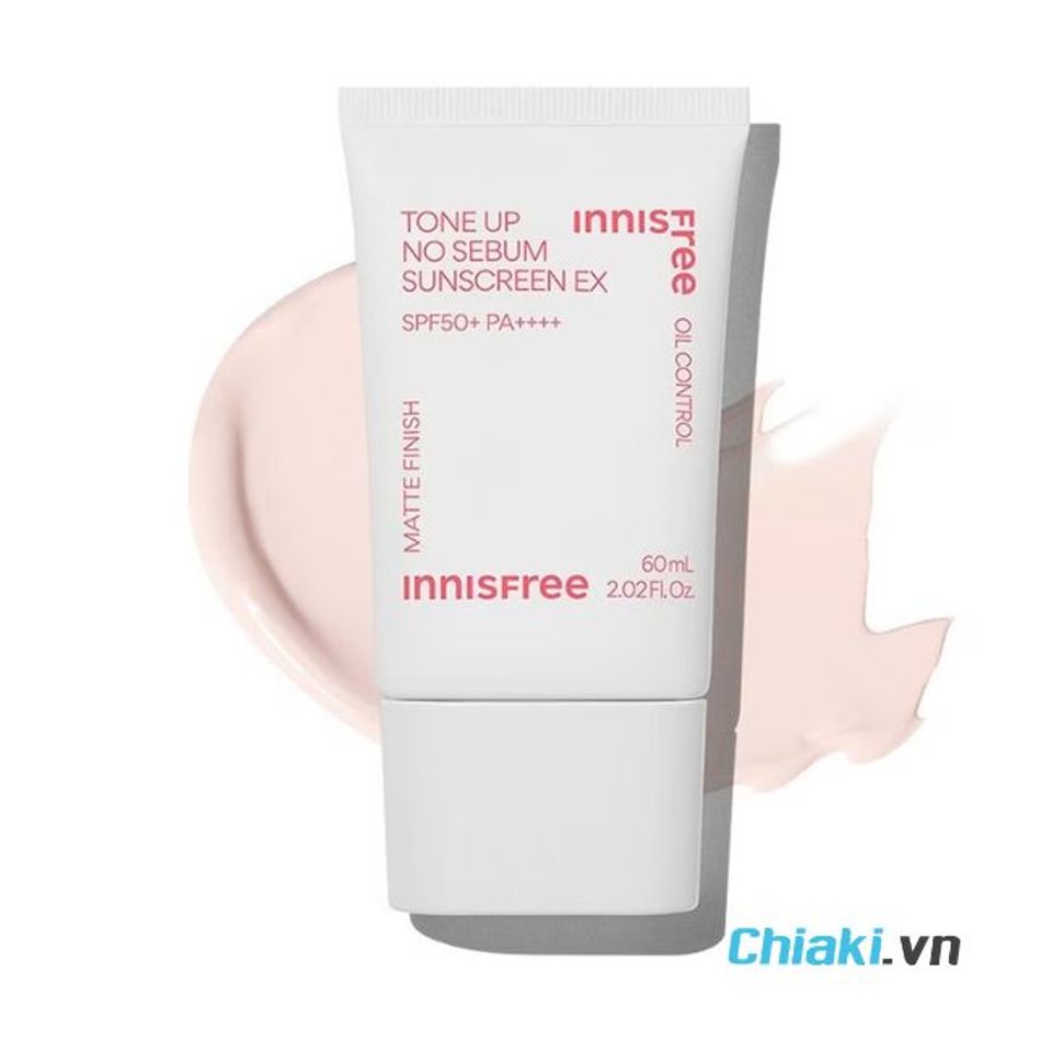 Kem chống nắng n&acirc;ng tone kiềm dầu Innisfree Tone Up No Sebum