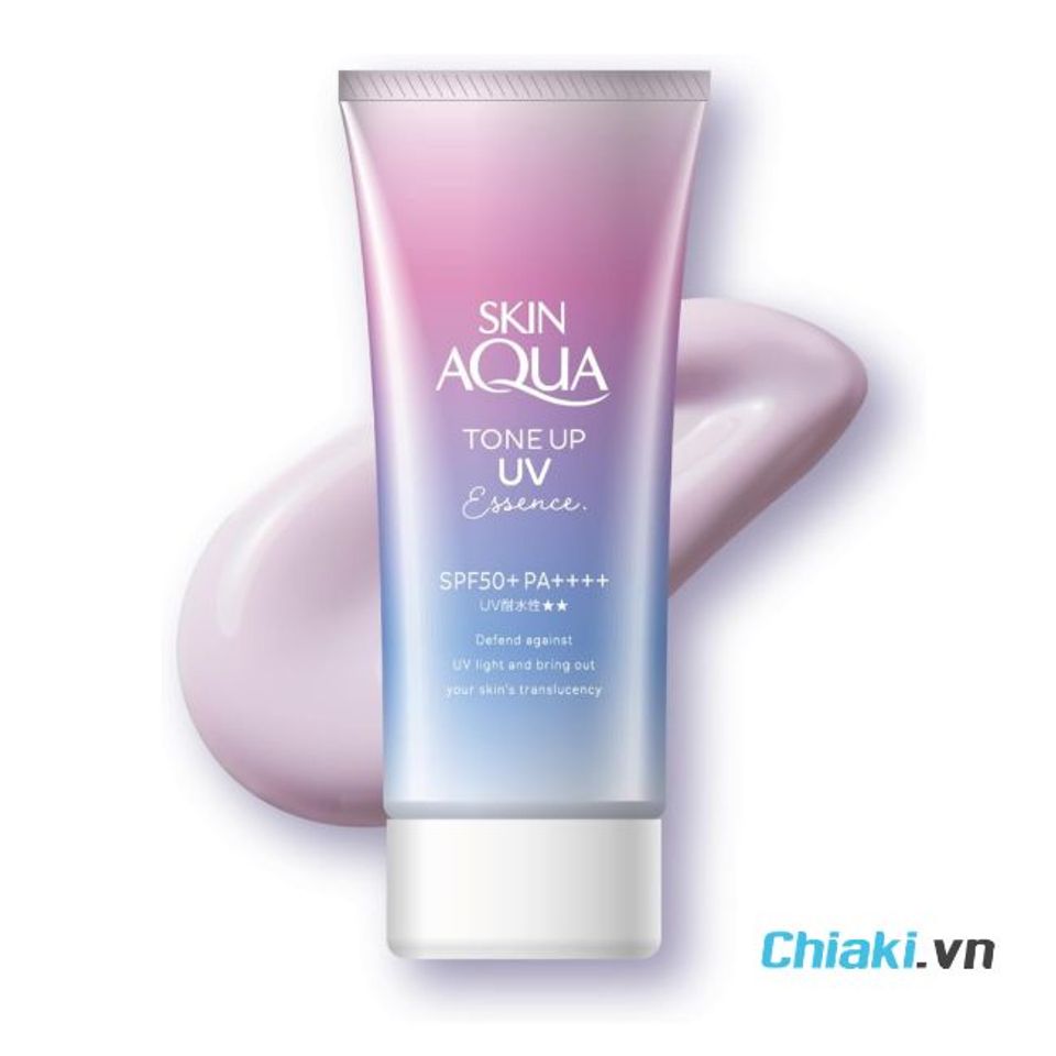 Kem chống nắng n&acirc;ng tone của Nhật Sunplay Skin Aqua Tone Up UV Essence