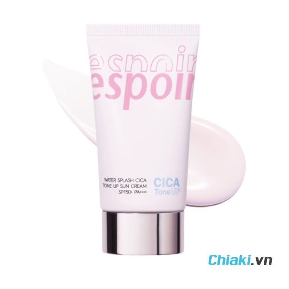 Kem chống nắng n&acirc;ng tone cho da kh&ocirc; Espoir Water Splash Cica Tone Up