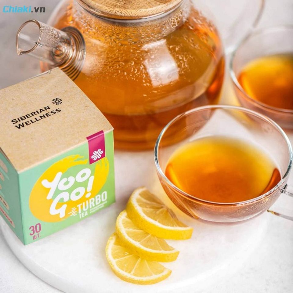Tr&agrave; Yoo Go Turbo Tea Wellness Siberian&nbsp;l&agrave;m sạch đường ruột tức th&igrave; v&agrave; hỗ trợ kiểm so&aacute;t c&acirc;n nặng