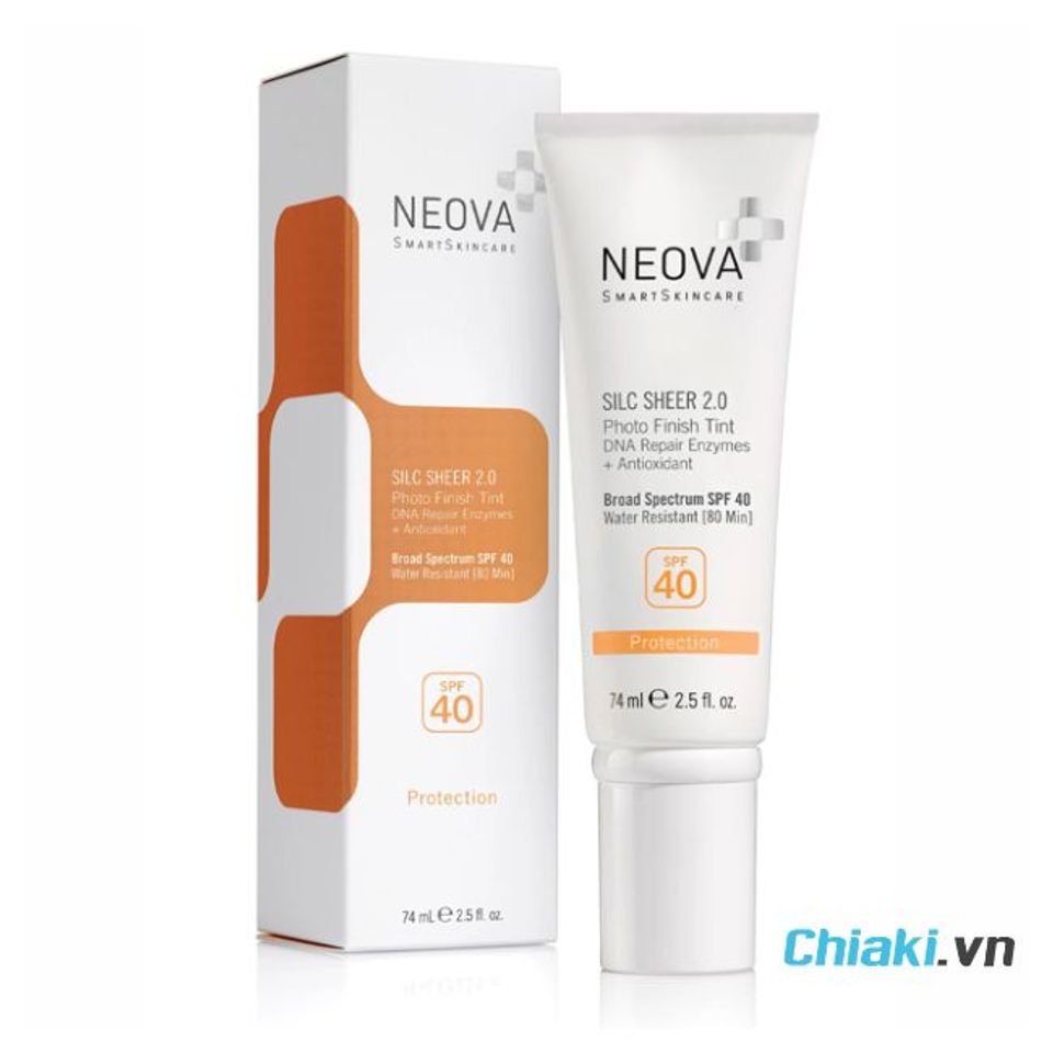 Kem chống nắng Neova Silc Sheer 2.0 Photo Finish Tint SPF 40