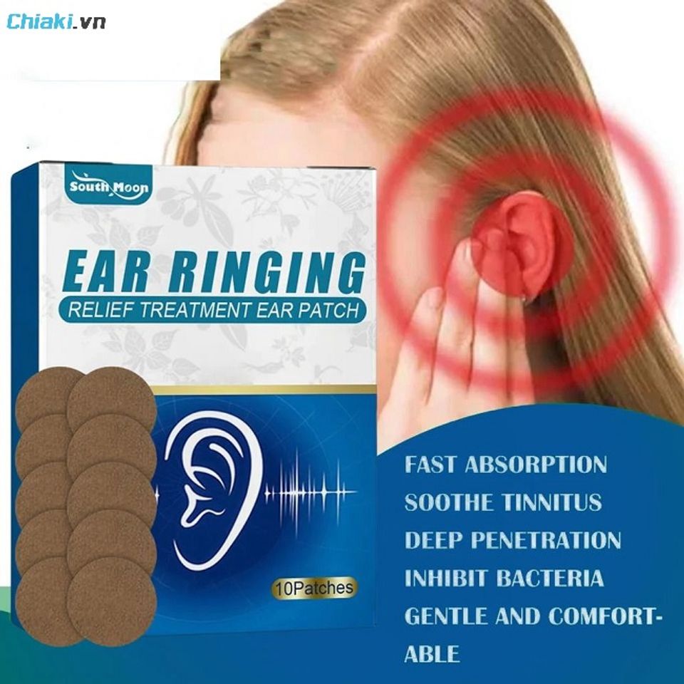 Miếng d&aacute;n chống say t&agrave;u xe Ear Ringing duy tr&igrave; trạng th&aacute;i tỉnh t&aacute;o, thư gi&atilde;n suốt chuyến đi