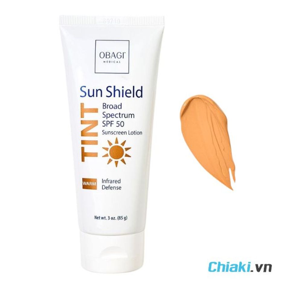 Kem chống nắng c&oacute; m&agrave;u Obagi Sun Shield Broad Spectrum SPF 50 Tint