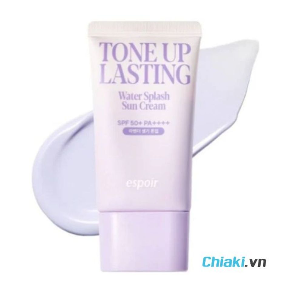 Kem chống nắng Espoir Water Splash Tone Up Lasting