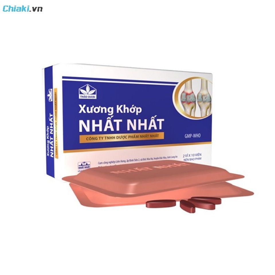 Thuốc bổ xương khớp Nhất Nhất Việt Nam hỗ trợ giảm ch&egrave;n &eacute;p, gi&uacute;p vận động linh hoạt