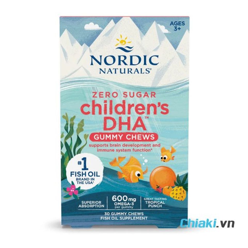 Kẹo DHA cho b&eacute; Nordic Naturals