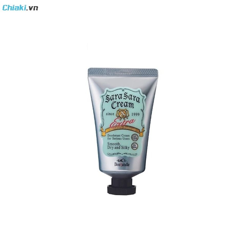 Lăn khử m&ugrave;i Deonatulle Sara Sara Cream Deodorant mang lại cảm gi&aacute;c mịn m&agrave;ng, kh&ocirc; r&aacute;o