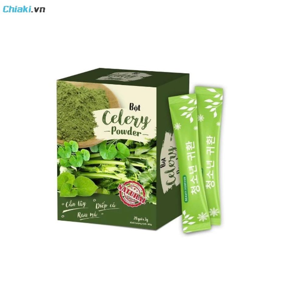 Bột cần t&acirc;y rau m&aacute; diếp c&aacute; Mộc T&acirc;m hương vị thảo mộc tự nhi&ecirc;n, rất dễ chịu v&agrave; thư th&aacute;i