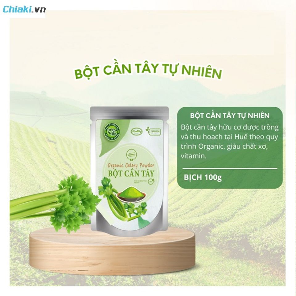 Bột cần t&acirc;y nguy&ecirc;n chất One Life giảm c&acirc;n detox cơ thể ti&ecirc;u h&oacute;a khỏe v&agrave; liệu tr&igrave;nh giảm c&acirc;n hiệu quả