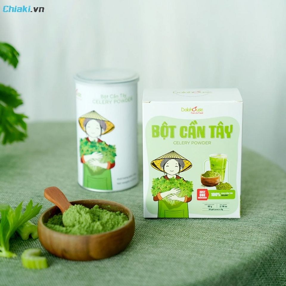 Bột cần t&acirc;y sấy lạnh Dalahouse Việt Nam giảm c&acirc;n v&agrave; cải thiện sức khỏe l&acirc;u d&agrave;i