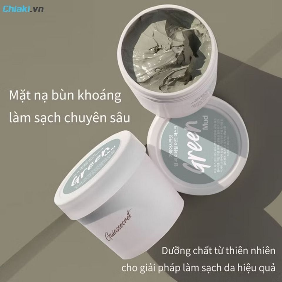 Mặt nạ b&ugrave;n kho&aacute;ng nha đam Gaia's Secret H&agrave;n Quốc 