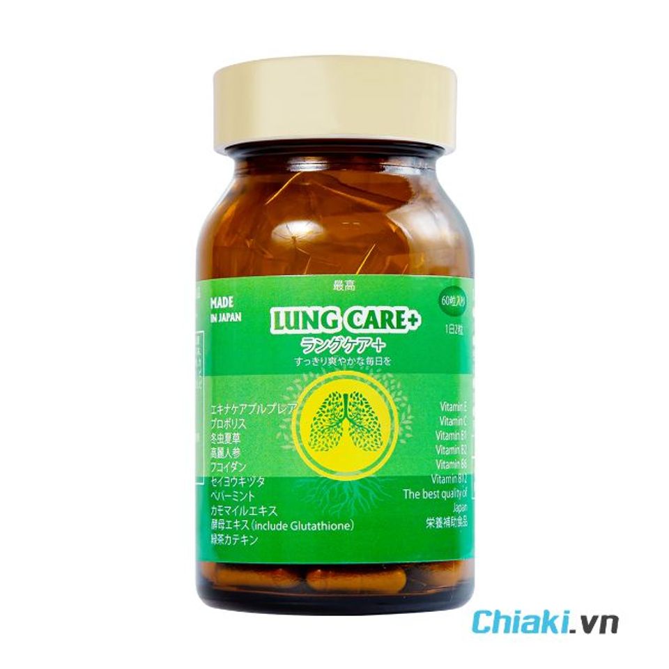 Thuốc bổ phổi Nhật Bản Lung Care+ Jpanwell