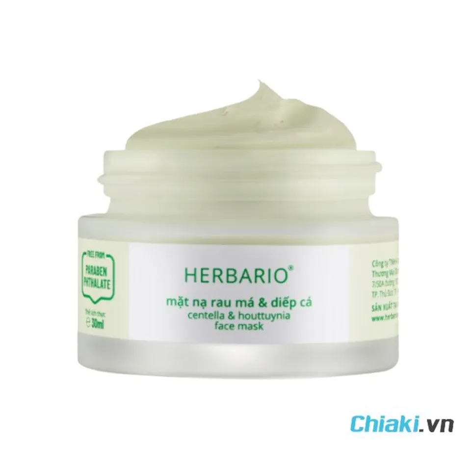 Mặt nạ rau m&aacute; & diếp c&aacute; Herbario Việt Nam