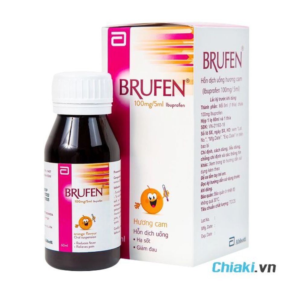 Siro hạ sốt Brufen