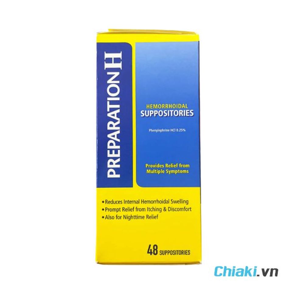 Thuốc đặt trĩ Preparation H