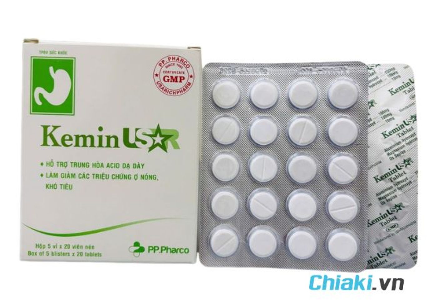 Vi&ecirc;n nhai dạ d&agrave;y KeminUSAR