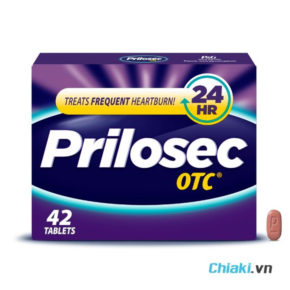 Thuốc tr&agrave;o ngược dạ d&agrave;y của Mỹ Prilosec OTC 20mg