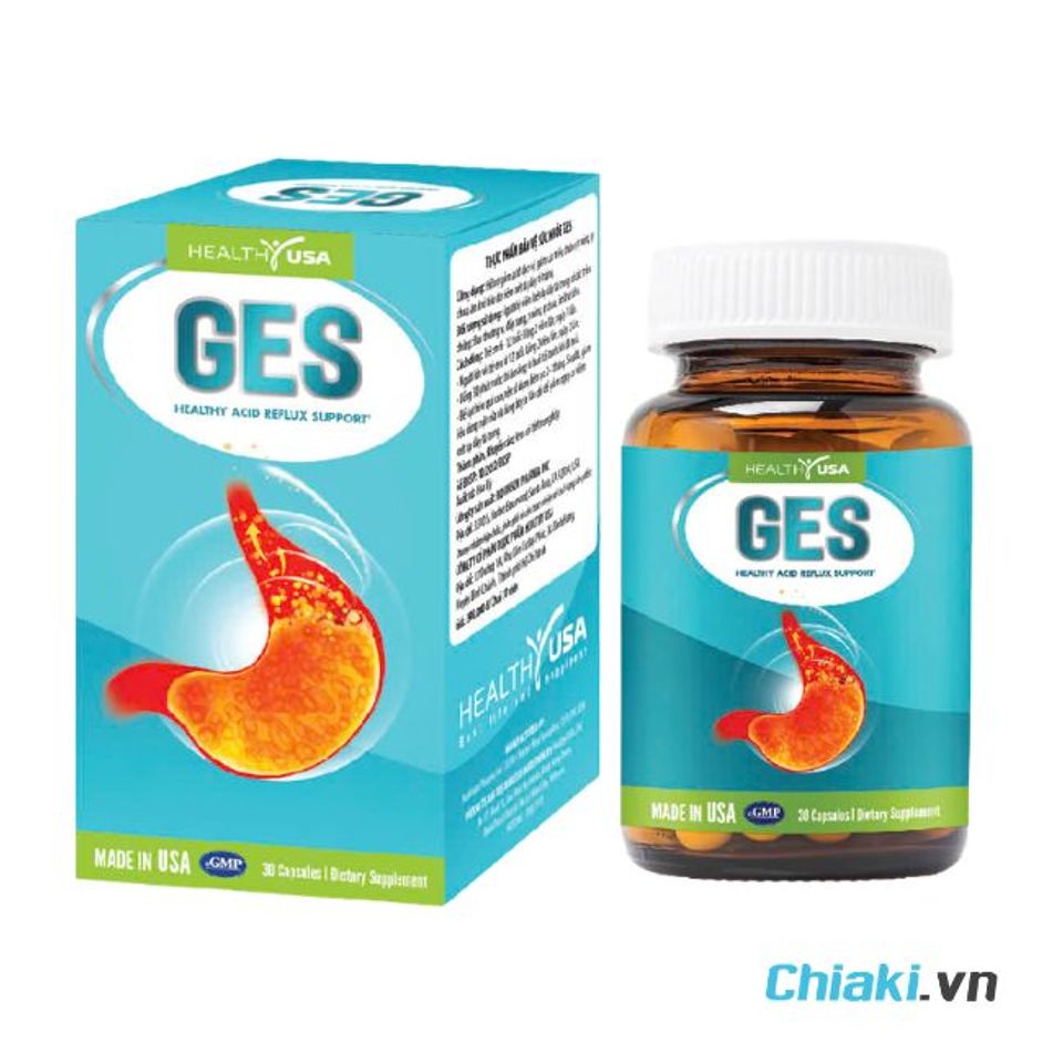 Vi&ecirc;n uống tr&agrave;o ngược dạ d&agrave;y GES Healthy USA