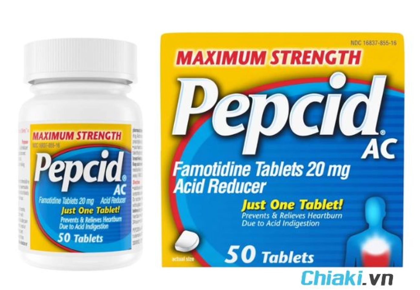 Thuốc tr&agrave;o ngược dạ d&agrave;y Maximum Strength Pepcid AC&nbsp;
