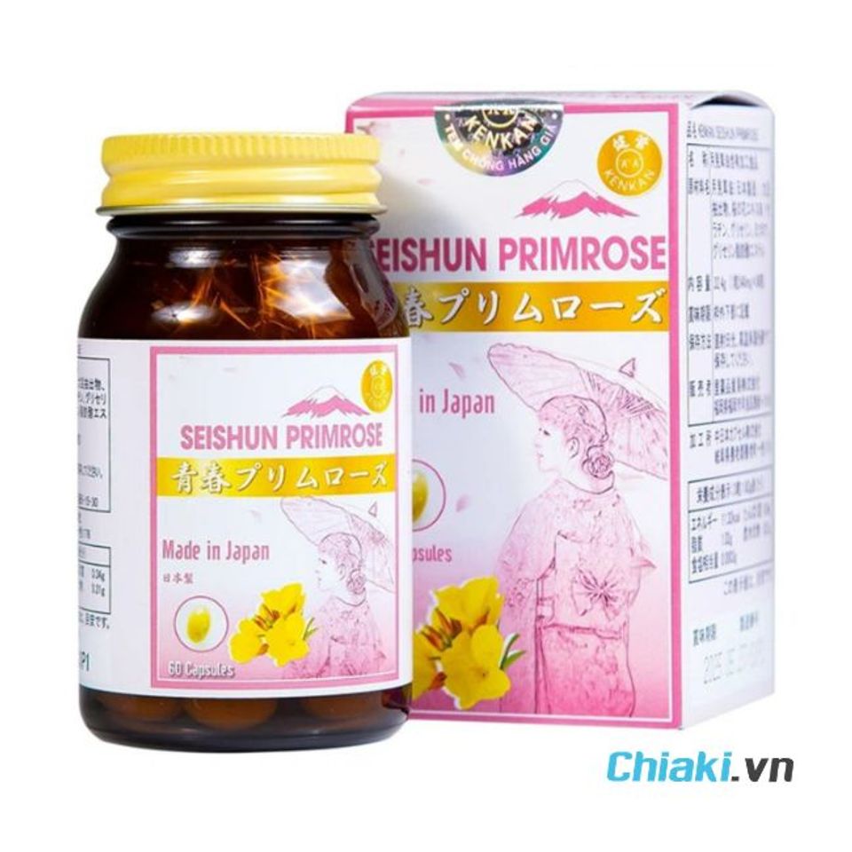 Thuốc tiền m&atilde;n kinh của Nhật Seishun Primrose Kenkan