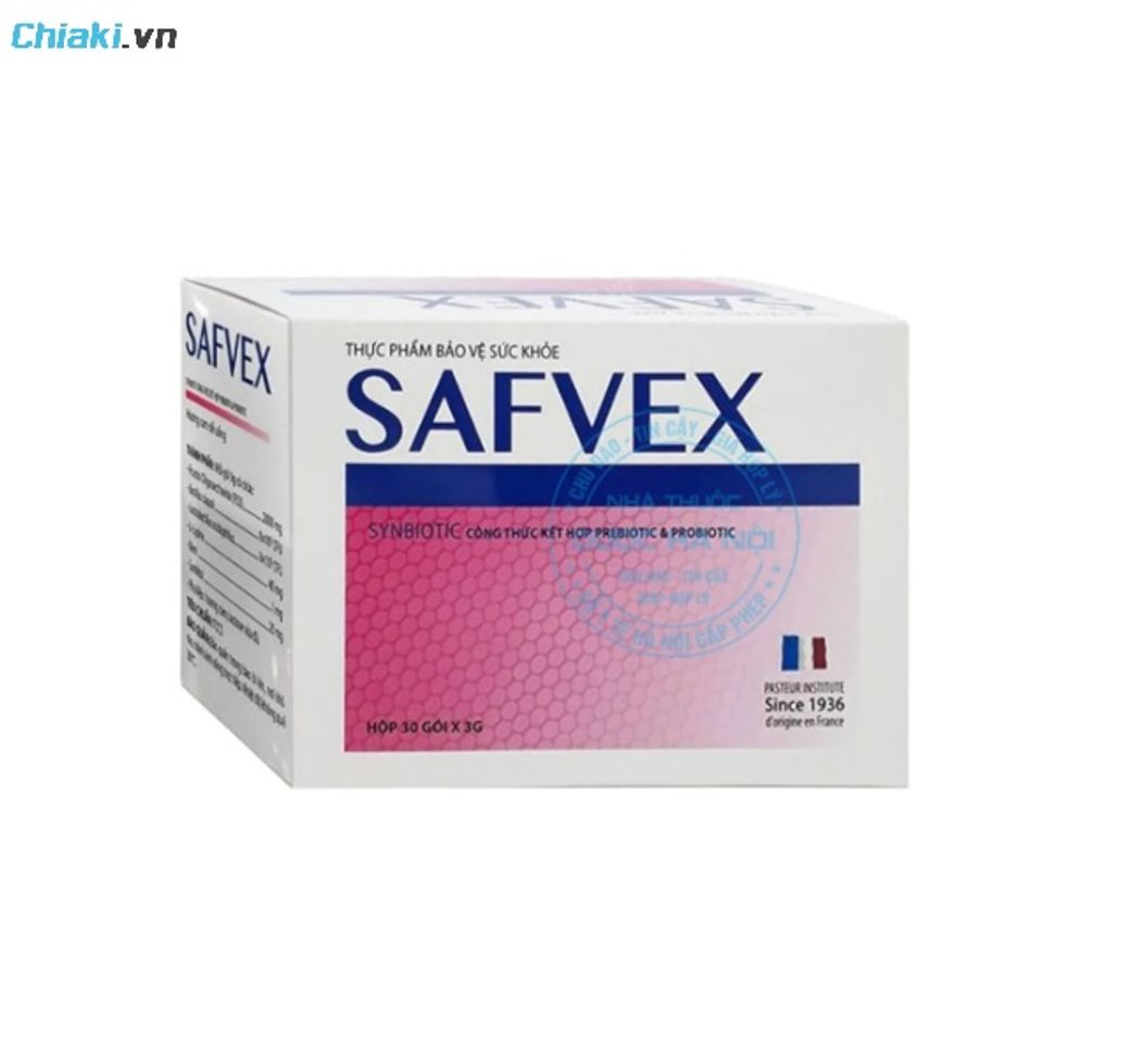 Bột pha bổ sung chất xơ SAFVEX Ph&aacute;p t&aacute;i tạo hệ ti&ecirc;u h&oacute;a cho người bệnh t&aacute;o b&oacute;n.&nbsp;
