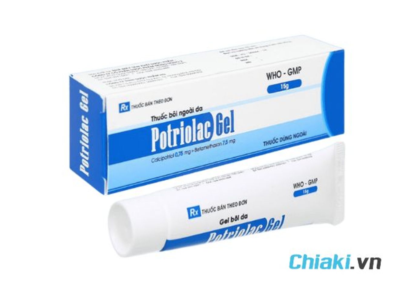 Thuốc b&ocirc;i vảy nến Potriolac Gel