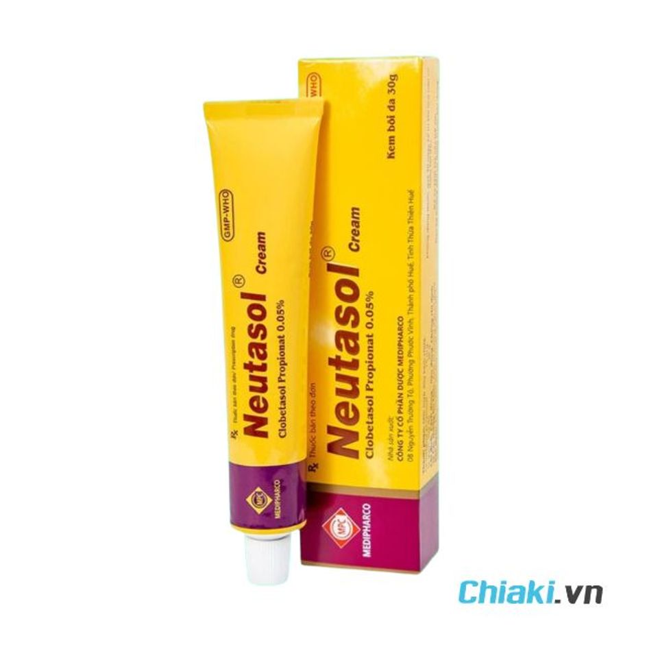 Thuốc b&ocirc;i vảy nến Neutasol Cream Medipharco