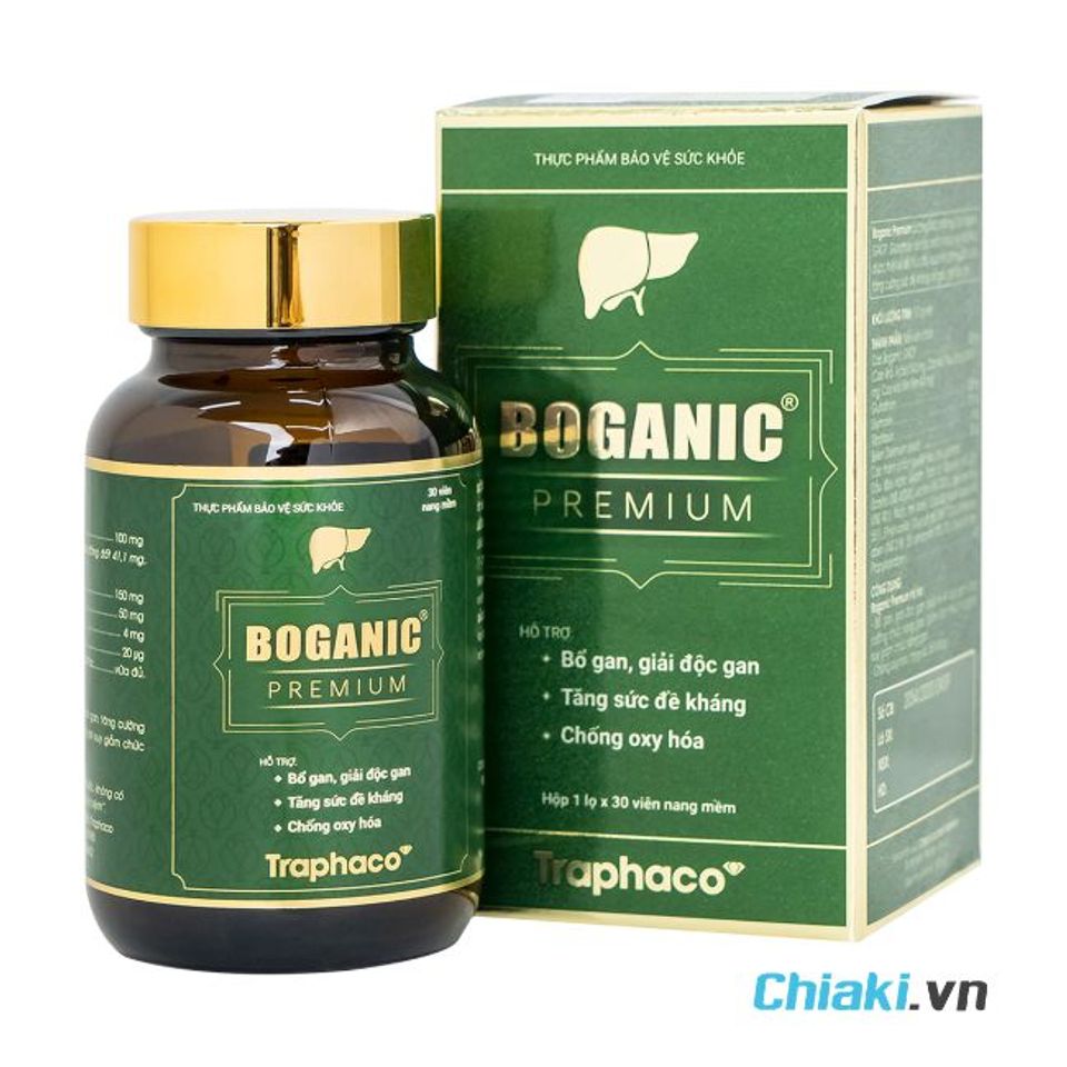 Thuốc bổ gan Việt Nam Boganic Premium Traphaco
