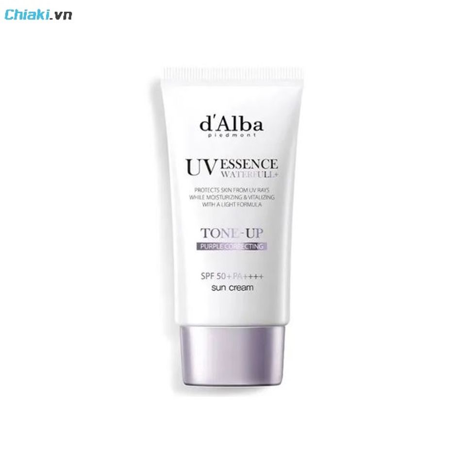 Kem chống nắng D'Alba Waterfull SPF50+/ PA++++ vừa bảo vệ da vừa mang lại hiệu ứng da s&aacute;ng hồng tự nhi&ecirc;n
