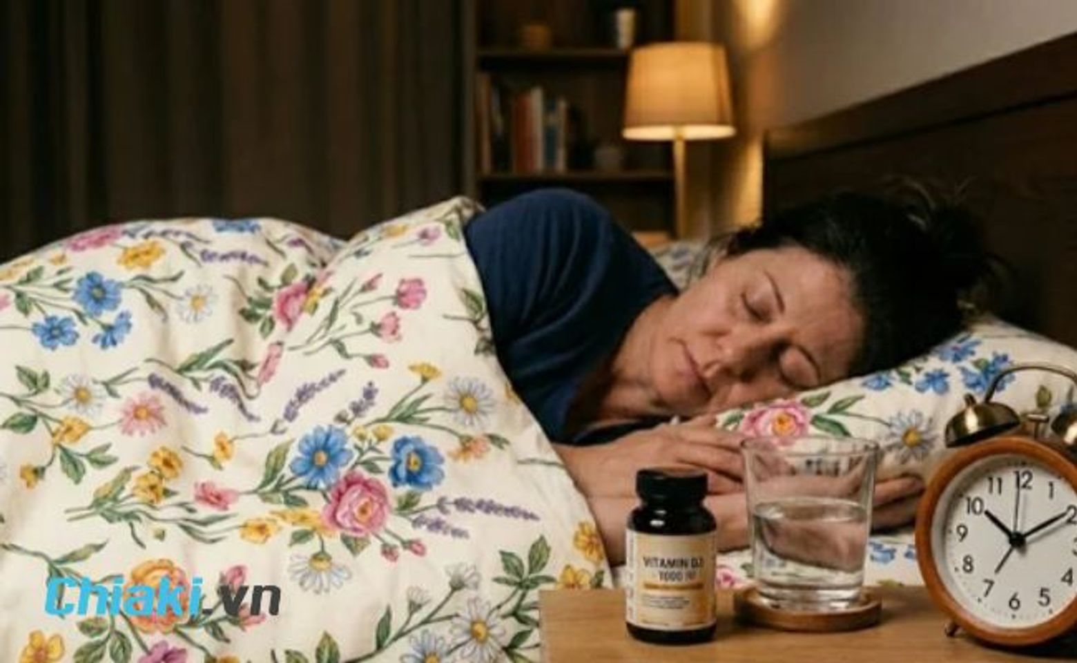 Vitamin D3 uống buổi tối được kh&ocirc;ng