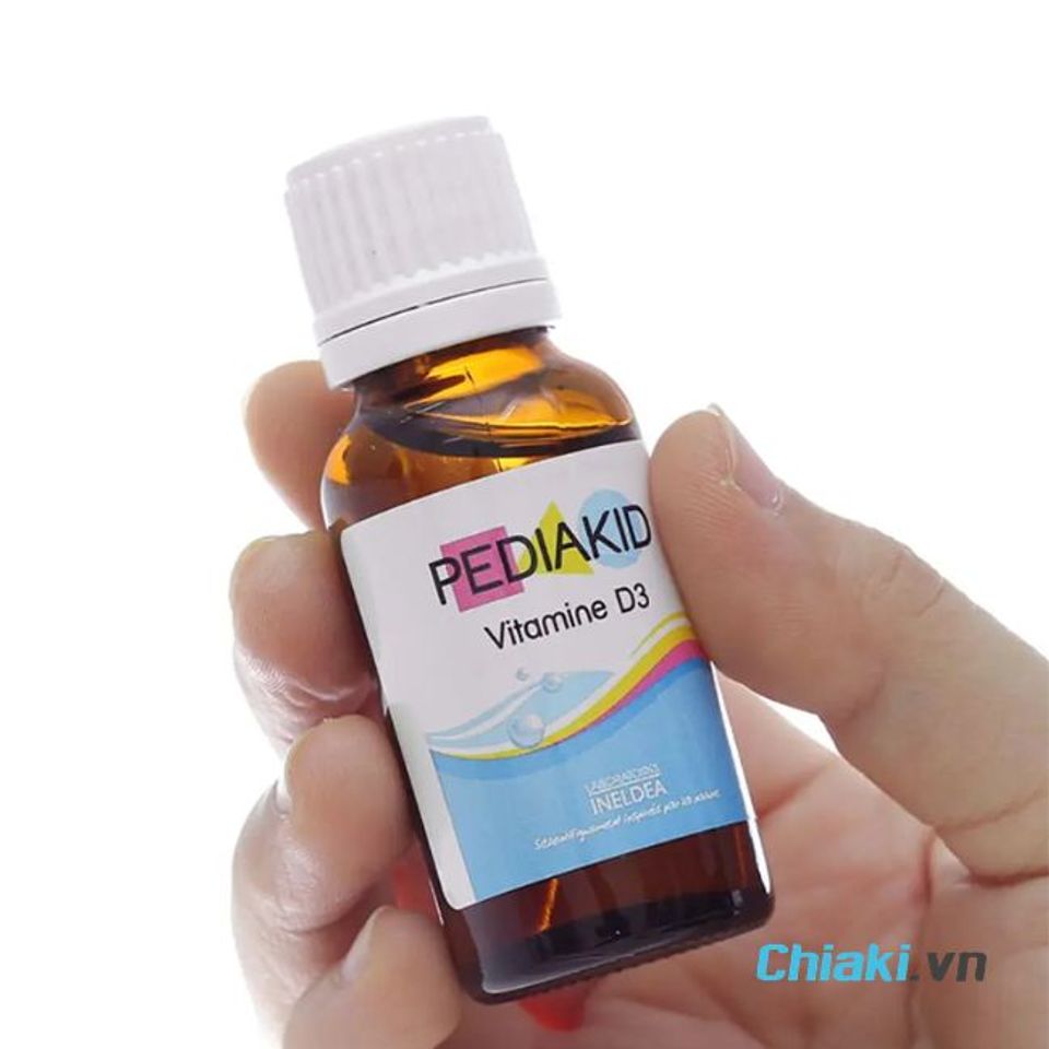 Vitamin D3 Pediakid mở nắp bảo quản như thế n&agrave;o